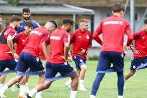 Ολυμπιακός: Φουλ μπάλα και ένταση, παρά τη σύντομη, αλλά έντονη βροχή!