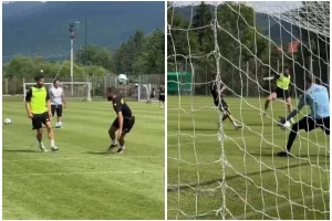 ΑΠΟΕΛ προπόνηση/ Βίντεο με... τελειώματα
