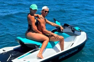 Αραχτοί στο jet ski ο Κριστιάνο με τη Χεορχίνα