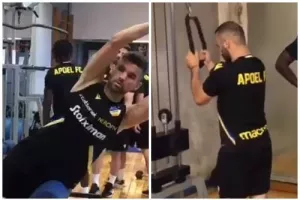 ΑΠΟΕΛ: Πρωινό στο γυμναστήριο (βίντεο)
