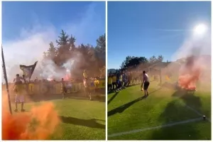 ΑΕΛ: Παίκτες - κόσμος "ενώθηκαν" και... χόρεψαν "Ισόβια μόνο για σένα" (βίντεο)