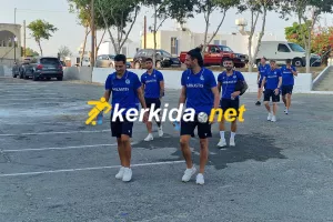 Η άφιξη του Εθνικού Άχνας στο "ΠΑΠ" (φώτος)
