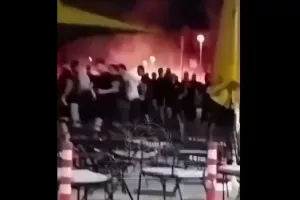 Η στιγμή της επιδρομής των Κροατών στην Φιλαδέλφεια (βίντεο)