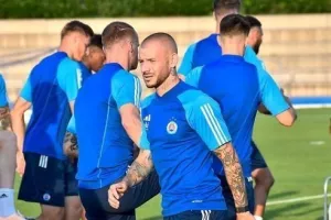 ΦΩΤΟΣ από την προπόνηση της Σλόβαν