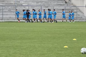 Πρώτη προπόνηση και δεξίωση