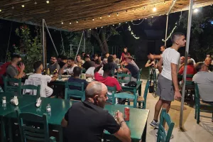 Πρώτη προπόνηση και δεξίωση