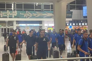 (ΦΩΤΟΣ) Πτήση επιστροφής με την πρόκριση