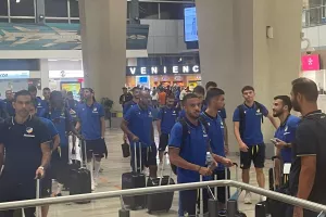 (ΦΩΤΟΣ) Πτήση επιστροφής με την πρόκριση