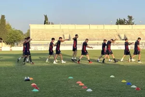Φωτογραφίες από την προπόνηση