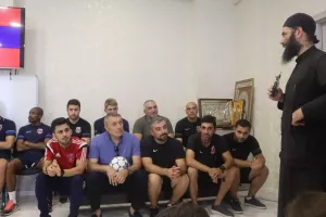 Σε Κατηχητικό  πριν το ταξίδι για Κύπρο