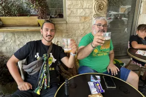 Φώτος-βίντεο kerkida/Το pre-game των ΑΕΚτζήδων!