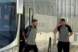 Φώτος/Άφιξη ΑΕΚ