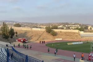 Φώτος από την άφιξη της Ομόνοιας