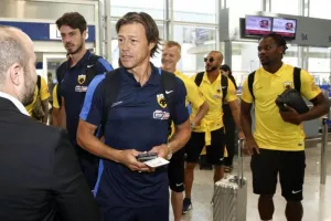 Αναχώρησε για Ζάγκρεμπ η αποστολή της ΑΕΚ (φώτος)