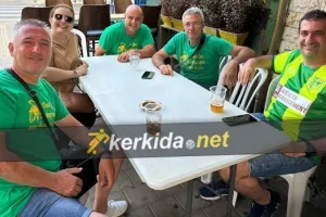 Φώτος-βίντεο kerkida/Το pre-game των ΑΕΚτζήδων!