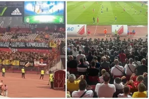 (ΒΙΝΤΕΟ) "Ρισπέκτ" Σέρβων σε ΑΠΟΕΛίστες και χειροκρότημα - "Κόσοβο… Σερβία" όλο το γήπεδο!