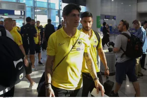 Αναχώρησε για Ζάγκρεμπ η αποστολή της ΑΕΚ (φώτος)
