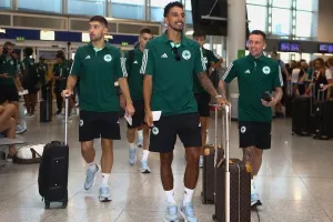 Αναχώρησε για Πορτογαλία η αποστολή του Παναθηναϊκού (φώτος)