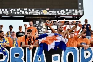 ΦΩΤΟΡΕΠΟΡΤΑΖ/Ο κόσμος του ΑΠΟΕΛ στο "Karađorđe"