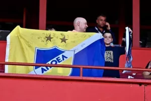 ΦΩΤΟΡΕΠΟΡΤΑΖ/Ο κόσμος του ΑΠΟΕΛ στο "Karađorđe"