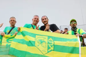 (ΦΩΤΟΡΕΠΟΡΤΑΖ)  Ο κόσμος της ΑΕΚ στο "Bloomfiled"