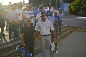 Κατάθεση στεφάνων στη μνήμη Αντώνη Παπαδόπουλου