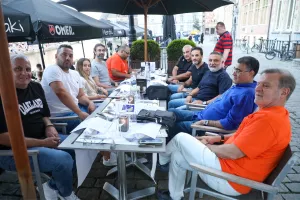ΑΠΟΕΛ/Δείπνο στους εκπροσώπους των ΜΜΕ (φώτος)