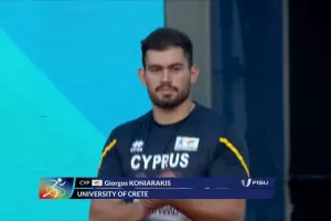 7ος στην Πανεπιστημιάδα ο Κονιαράκης!