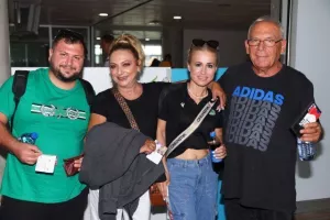 ΦΩΤΟΣ/Πέταξε για Δανία η Ομόνοια - Στην πτήση και το kerkida