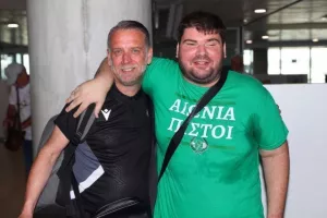 ΦΩΤΟΣ/Πέταξε για Δανία η Ομόνοια - Στην πτήση και το kerkida