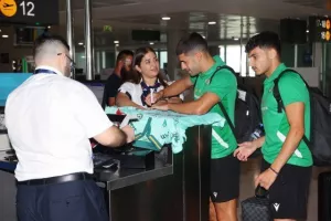 ΦΩΤΟΣ/Πέταξε για Δανία η Ομόνοια - Στην πτήση και το kerkida
