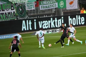 Μίντιλαντ 5-1 Ομόνοια: Με παίκτη λιγότερο ήταν δύσκολο, βαριά ήττα στο Χέρνινγκ (φώτος)