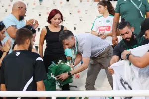 Η Ομόνοια τίμησε τη μνήμη του Πέτρου Γεωργίου (Φώτος)