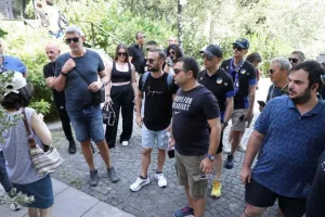 Βλέπουν τη πόλη οι ΑΠΟΕΛίστες (φώτος) 