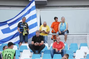 Οι ΑΠΟΕΛίστες στο Dinamo Arena (φώτος)