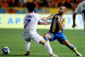 ΑΠΟΕΛ - Γάνδη: Οι ανώτεροι Βέλγοι πέρασαν με δεύτερη νίκη (φώτος)