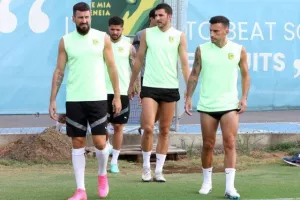 (ΦΩΤΟΣ) Η πρωινή της ΑΕΚ ενόψει Τορπέδο
