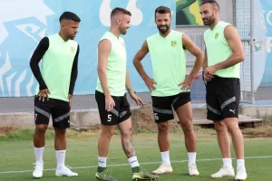 (ΦΩΤΟΣ) Η πρωινή της ΑΕΚ ενόψει Τορπέδο