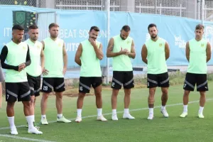 (ΦΩΤΟΣ) Η πρωινή της ΑΕΚ ενόψει Τορπέδο