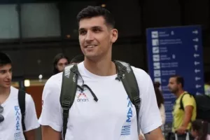 Έφτασε στην Λιουμπλιάνα η Εθνική Ελλάδος