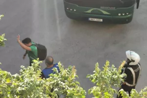 Ομόνοια/ Άφιξη με... ντόπες! (Φώτος/Βίντεο)