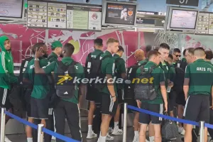 Στο αεροδρόμιο η αποστολή του Άρη (Φώτος)