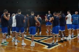 Η πρώτη προπόνηση της Ελλάδας στη Μανίλα