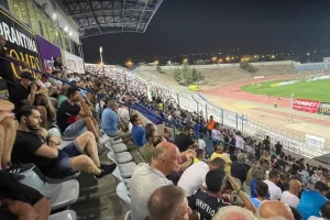 (ΦΩΤΟΡΕΠΟΡΤΑΖ) Ο κόσμος στο "Στέλιος Κυριακίδης"