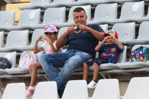 (ΦΩΤΟΡΕΠΟΡΤΑΖ) Ο κόσμος στο "Στέλιος Κυριακίδης"