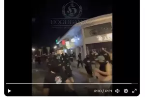 (Βίντεο - Hooligans.cz) “Επίθεση Θύρας 9 σε οπαδούς της Μακάμπι Τελ Αβίβ” 