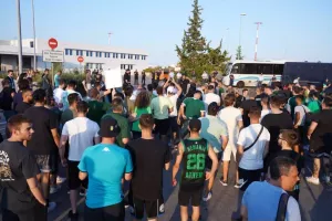"Πρασινίζει" το "Ελ. Βενιζέλος" στην άφιξη του Παναθηναϊκού