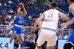 Οριακή νίκη για Ιταλία με Σερβία
