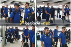 Στο αεροδρόμιο η αποστολή του ΑΠΟΕΛ (Φώτος)