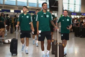 Αναχώρησε για Πορτογαλία η αποστολή του Παναθηναϊκού (φώτος)